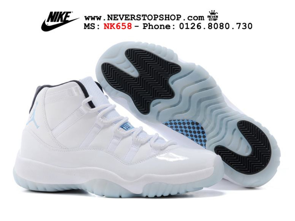 Giày Nike Jordan 11 Legend Blue nam nữ hàng chuẩn sfake replica 1:1 real chính hãng giá rẻ tốt nhất tại NeverStopShop.com HCM