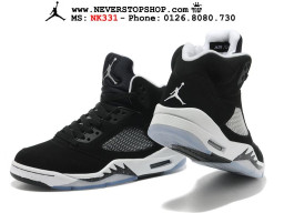 Giày Nike Jordan 5 Oreo nam nữ hàng chuẩn sfake replica 1:1 real chính hãng giá rẻ tốt nhất tại NeverStopShop.com HCM