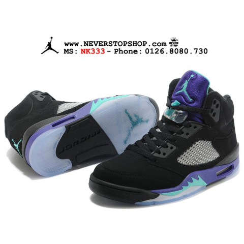 Nike Jordan 5 Grape Black