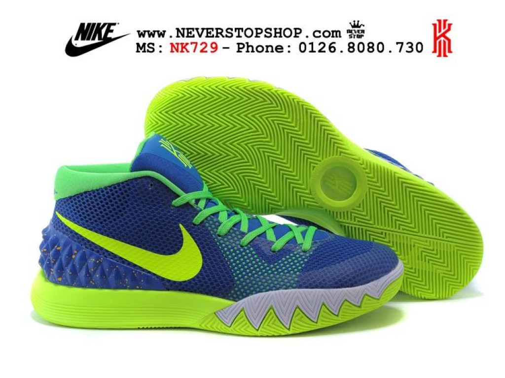 Giày Nike Kyrie 1 Blue Neon nam nữ hàng chuẩn sfake replica 1:1 real chính hãng giá rẻ tốt nhất tại NeverStopShop.com HCM