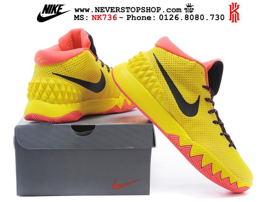 Giày Nike Kyrie 1 Yellow nam nữ hàng chuẩn sfake replica 1:1 real chính hãng giá rẻ tốt nhất tại NeverStopShop.com HCM