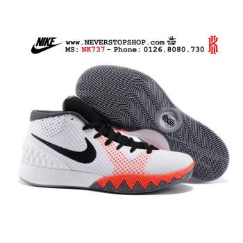 Nike Kyrie 1 White Black Orange
