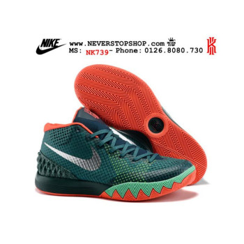 Nike Kyrie 1 Dark Green Orange