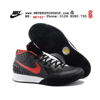 Nike Kyrie 1 Black White Red