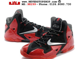Giày Nike Lebron 11 Miami Heat nam nữ hàng chuẩn sfake replica 1:1 real chính hãng giá rẻ tốt nhất tại NeverStopShop.com HCM
