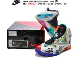 Giày Nike Lebron 11 What The Lebron nam nữ hàng chuẩn sfake replica 1:1 real chính hãng giá rẻ tốt nhất tại NeverStopShop.com HCM