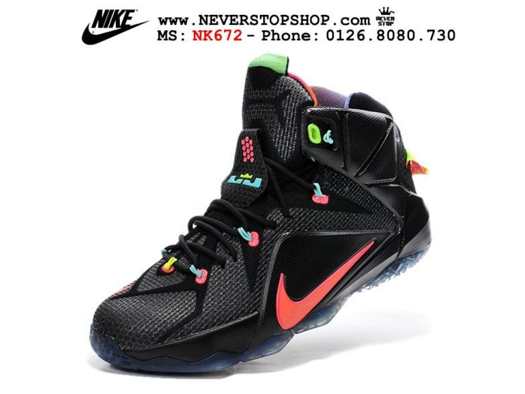 Giày Nike Lebron 12 Data nam nữ hàng chuẩn sfake replica 1:1 real chính hãng giá rẻ tốt nhất tại NeverStopShop.com HCM
