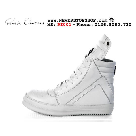 Rick Owens Chrome Hearts All White