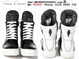 Giày Rick Owens Chrome Hearts BW nam nữ hàng chuẩn sfake replica 1:1 real chính hãng giá rẻ tốt nhất tại NeverStopShop.com HCM