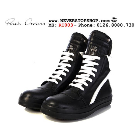 Rick Owens Chrome Hearts BL Wh