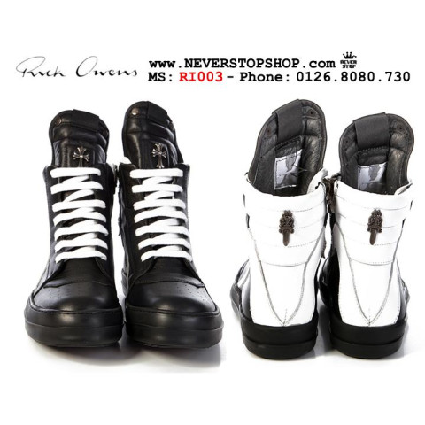 Rick Owens Chrome Hearts BL Wh