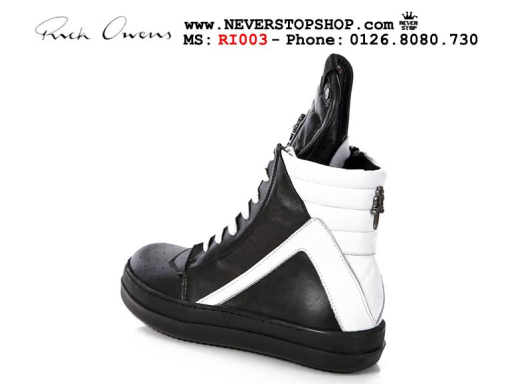 Giày Rick Owens Chrome Hearts BL Wh nam nữ hàng chuẩn sfake replica 1:1 real chính hãng giá rẻ tốt nhất tại NeverStopShop.com HCM