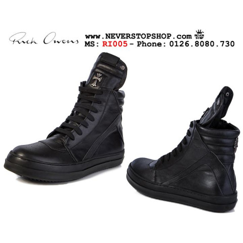 Rick Owens Chrome Hearts All Black