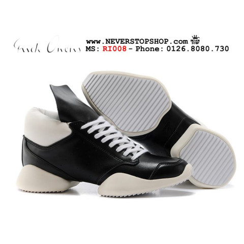 Rick Owens x Adidas Black White