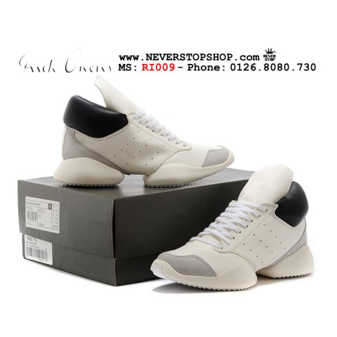 Rick Owens x Adidas White