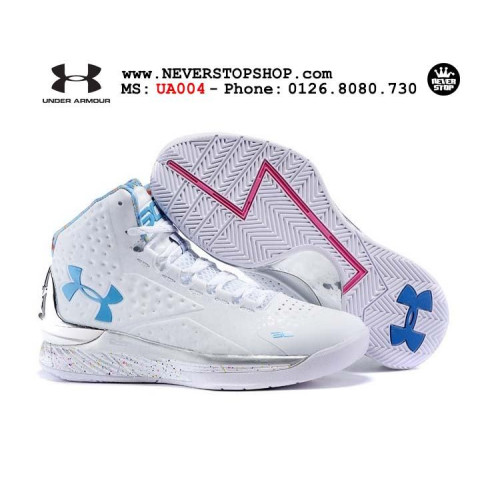 Under Armour Curry One All White