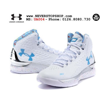 Under Armour Curry One All White