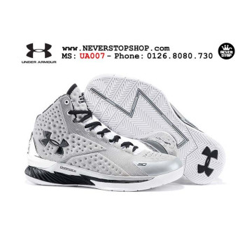Under Armour Curry One Silver