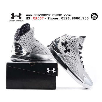 Under Armour Curry One Silver