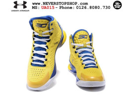 Giày Under Armour Curry One Yellow nam nữ hàng chuẩn sfake replica 1:1 real chính hãng giá rẻ tốt nhất tại NeverStopShop.com HCM