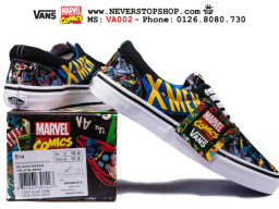 Giày Vans Marvel X-Men nam nữ hàng chuẩn sfake replica 1:1 real chính hãng giá rẻ tốt nhất tại NeverStopShop.com HCM
