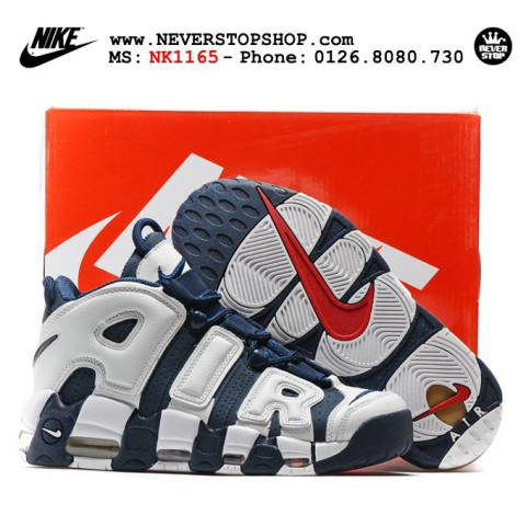 Nike Air More Uptempo Olympic Navy White