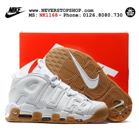 Nike Air More Uptempo White Gum