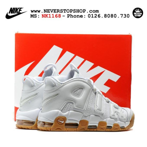 Nike Air More Uptempo White Gum