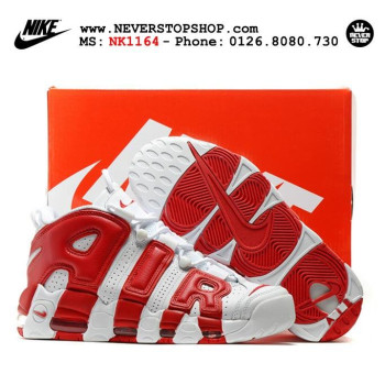 Nike Air More Uptempo Red White