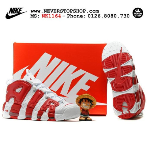 Nike Air More Uptempo Red White