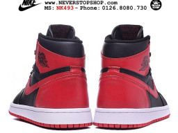 Giày Nike Jordan 1 Bred nam nữ hàng chuẩn sfake replica 1:1 real chính hãng giá rẻ tốt nhất tại NeverStopShop.com HCM