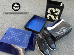 Giày Nike Jordan 11 Space Jam nam nữ hàng chuẩn sfake replica 1:1 real chính hãng giá rẻ tốt nhất tại NeverStopShop.com HCM