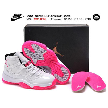 Nike Jordan 11 White Pink