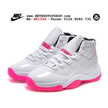 Nike Jordan 11 White Pink
