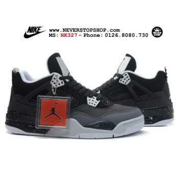 Nike Jordan 4 Fear Pack Black Grey