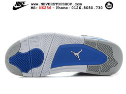 Giày Nike Jordan 4 Military Blue nam nữ hàng chuẩn sfake replica 1:1 real chính hãng giá rẻ tốt nhất tại NeverStopShop.com HCM