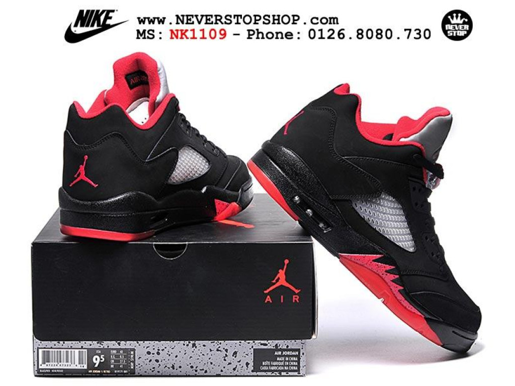 Giày Nike Jordan 5 Low Alternate nam nữ hàng chuẩn sfake replica 1:1 real chính hãng giá rẻ tốt nhất tại NeverStopShop.com HCM