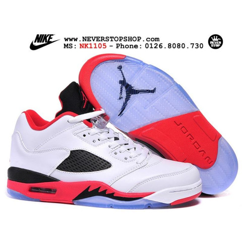 Nike Jordan 5 Low Fire Red