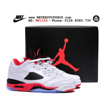 Nike Jordan 5 Low Fire Red