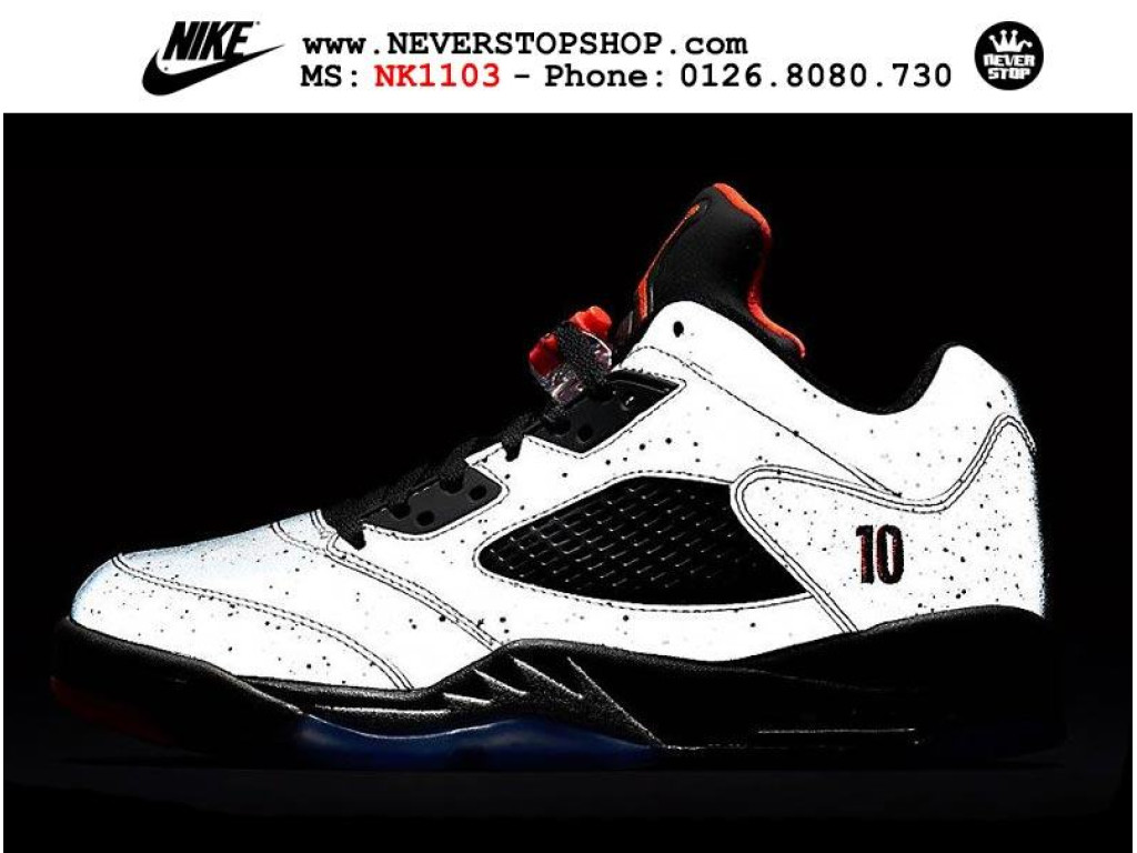 Giày Nike Jordan 5 Low Neymar nam nữ hàng chuẩn sfake replica 1:1 real chính hãng giá rẻ tốt nhất tại NeverStopShop.com HCM
