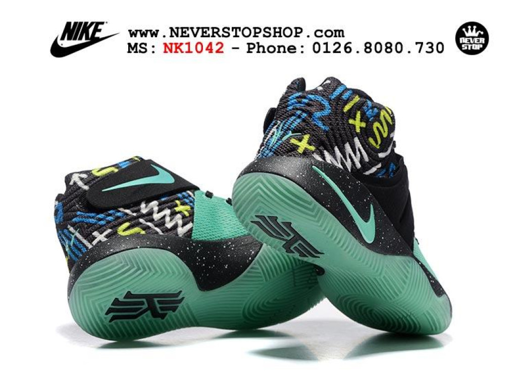 Giày Nike Kyrie 2 Mint Black nam nữ hàng chuẩn sfake replica 1:1 real chính hãng giá rẻ tốt nhất tại NeverStopShop.com HCM
