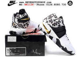 Giày Nike Kyrie 2 Graffity Black White nam nữ hàng chuẩn sfake replica 1:1 real chính hãng giá rẻ tốt nhất tại NeverStopShop.com HCM