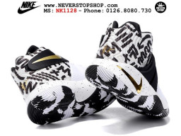 Giày Nike Kyrie 2 Graffity Black White nam nữ hàng chuẩn sfake replica 1:1 real chính hãng giá rẻ tốt nhất tại NeverStopShop.com HCM