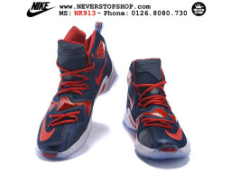 Giày Nike Lebron 13 Navy Red nam nữ hàng chuẩn sfake replica 1:1 real chính hãng giá rẻ tốt nhất tại NeverStopShop.com HCM
