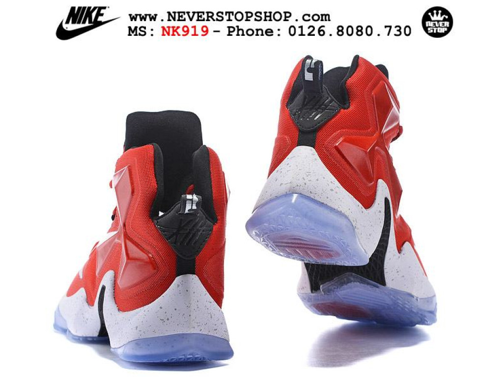 Giày Nike Lebron 13 Red nam nữ hàng chuẩn sfake replica 1:1 real chính hãng giá rẻ tốt nhất tại NeverStopShop.com HCM