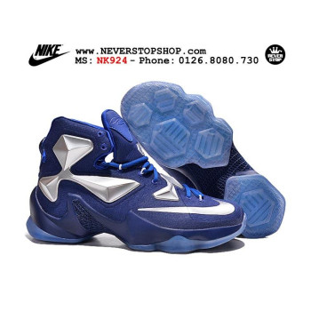 Nike Lebron 13 Blue SIlver