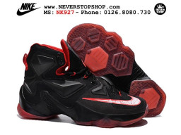 Giày Nike Lebron 13 Black and Red nam nữ hàng chuẩn sfake replica 1:1 real chính hãng giá rẻ tốt nhất tại NeverStopShop.com HCM