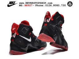 Giày Nike Lebron 13 Black and Red nam nữ hàng chuẩn sfake replica 1:1 real chính hãng giá rẻ tốt nhất tại NeverStopShop.com HCM