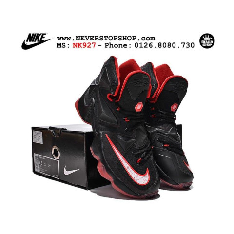 Nike Lebron 13 Black and Red