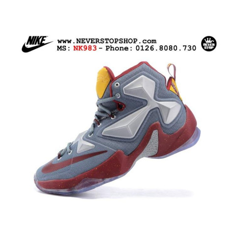 Nike Lebron 13 Dark Grey Crimson